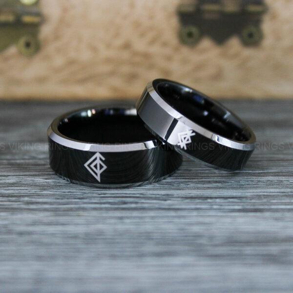 IMG_0380 Til Valhalla Ring, Viking Ring, Runes Ring, Nordic Ring, Norsemen Ring, Nordic Runes Ring