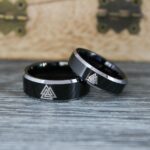 Til Valhalla Rings, Viking Rings, Runes Rings, Valknut Rings, Nordic Rings, Norsemen Rings, Nordic Runes Rings
