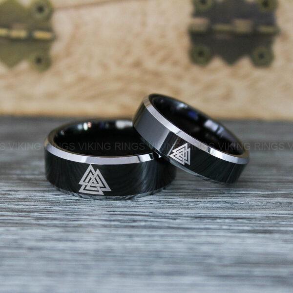 IMG_0382 Til Valhalla Rings, Viking Rings, Runes Rings, Valknut Rings, Nordic Rings, Norsemen Rings, Nordic Runes Rings