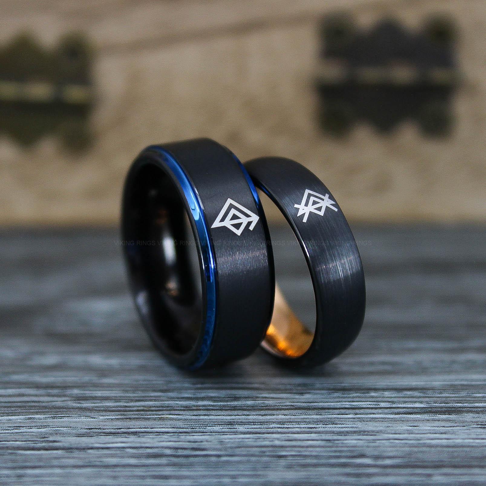 IMG_0388 Til Valhalla Rings, Vikings Rings, Runes Rings, Nordic Rings, Norsemen Rings, Nordic Runes Rings - Image 1