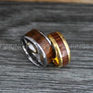 IMG_0398 Wood Rings, Wood Wedding Bands, Wood Wedding Rings, Gold Wedding Bands