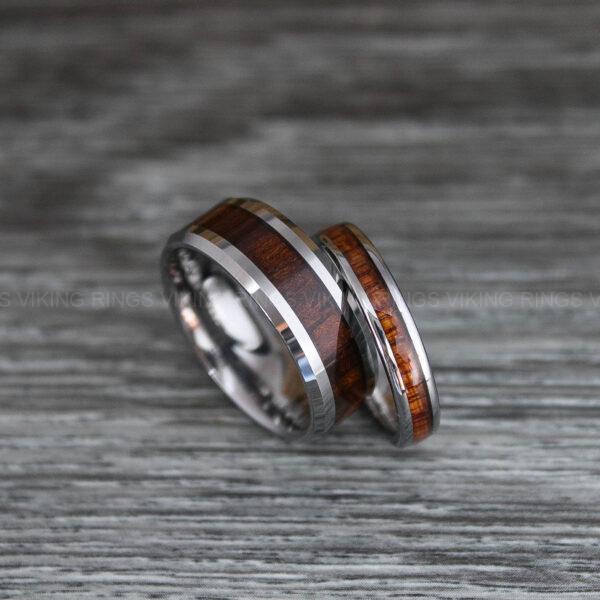 IMG_0403 Wood Ring, Wood Wedding Band, Wood Wedding Ring, Silver Wedding Band