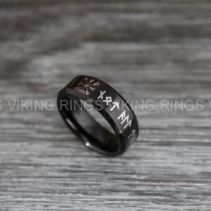 IMG_0432 Til Valhalla Ring, Viking Ring, Runes Ring, Nordic Ring, Norsemen Ring, Nordic Runes Ring