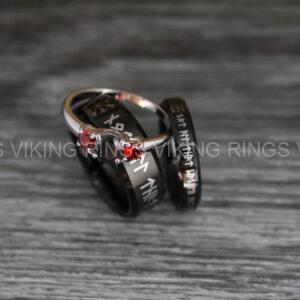 IMG_0435 Til Valhalla Rings, Viking Rings, Runes Rings, Nordic Rings, Norsemen Rings, Nordic Runes Rings
