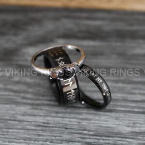 IMG_0436 Til Valhalla Rings, Viking Rings, Runes Rings, Nordic Rings, Norsemen Rings, Nordic Runes Rings