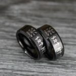Til Valhalla Rings, Viking Rings, Runes Rings, Valknut Rings, Nordic Rings, Norsemen Rings, Nordic Runes Rings