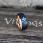 Til Valhalla Ring, Viking Ring, Runes Ring, Valknut Ring, Nordic Ring, Norsemen Ring, Nordic Runes Ring