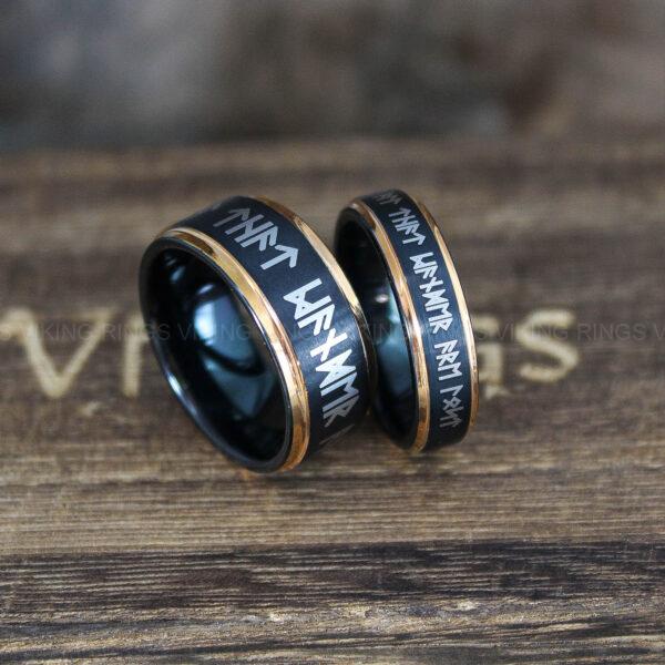 IMG_9887 Til Valhalla Rings, Viking Rings, Runes Rings, Nordic Rings, Norsemen Rings, Nordic Runes Rings